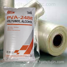 PVA 2488 para formación de flim y adhesivo de papel